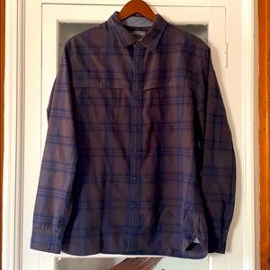LL Bean plaid flannel